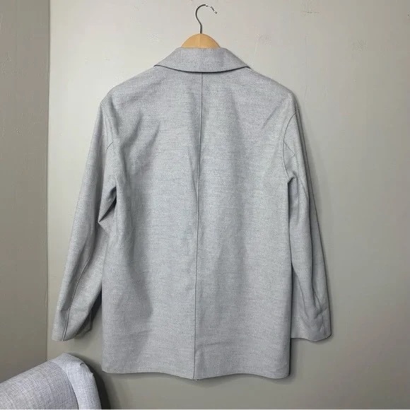 ZARA Soft Single Breasted Blazer Jacket Mink Marl NWT Size XS - Picture 2 of 4